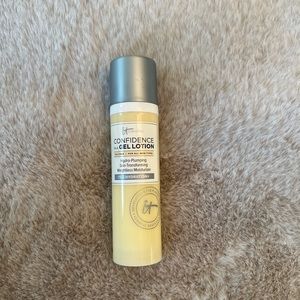 Confidence in a gel lotion